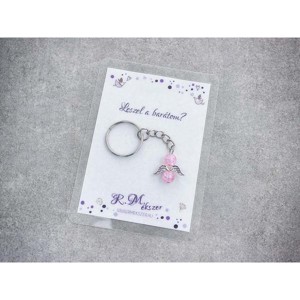 Leszel a barátom rózsaszín angyal medálos kulcstartó, Táska & Tok, Kulcstartó & Táskadísz, Kulcstartó, , MESKA