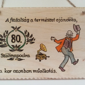 Szülinapi  tábla - Meska.hu