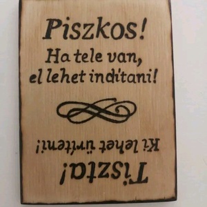 Mosogatógép mágnes   - otthon & életmód - konyhafelszerelés, tálalás - konyhai dekoráció - hűtőmágnes - Meska.hu