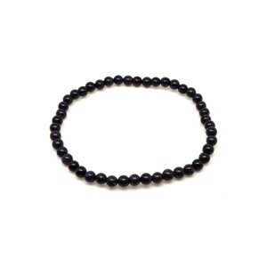 Goldstone kék ásvány karkötő golyós 4mm, Ékszer, Karkötő, Ásványkarkötő, , MESKA
