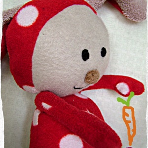 Bella - Puha nyuszi - Bunny softie -  - Meska.hu