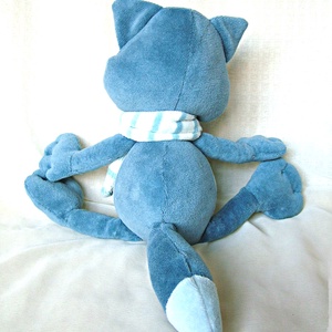Poli a sarki kékróka - Poli the polar blue fox - játék & sport - plüssállat & játékfigura - róka - Meska.hu