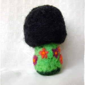Japán baba - Kokeshi- Tündér / Manó / Meadow - játék & sport - baba & babaház - baba - Meska.hu