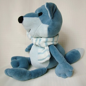Poli a sarki kékróka - Poli the polar blue fox - játék & sport - plüssállat & játékfigura - róka - Meska.hu