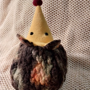 Sárga meggymagos babzsák süni (Beanbag hedgehog) - játék & sport - plüssállat & játékfigura - süni - Meska.hu