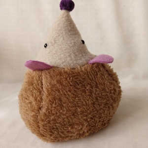 Rózsaszín hasú meggymagos babzsák süni (Beanbag hedgehog) - játék & sport - plüssállat & játékfigura - süni - Meska.hu