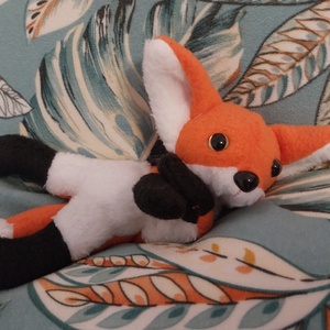 Rókakölyök 2.- cute fox cub, Játék & Sport, Plüssállat & Játékfigura, Róka, Baba-és bábkészítés, Varrás, MESKA