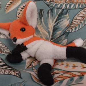 Rókakölyök 2.- cute fox cub - játék & sport - plüssállat & játékfigura - róka - Meska.hu