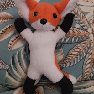 Rókakölyök 2.- cute fox cub - játék & sport - plüssállat & játékfigura - róka - Meska.hu