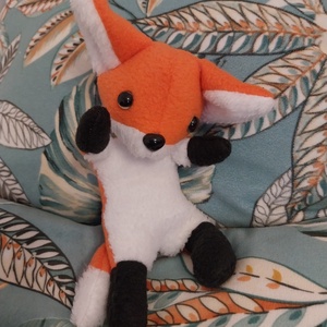 Rókakölyök 3.- cute fox cub - játék & sport - plüssállat & játékfigura - róka - Meska.hu