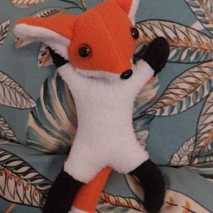 Rókakölyök 4.- cute fox cub - játék & sport - plüssállat & játékfigura - róka - Meska.hu