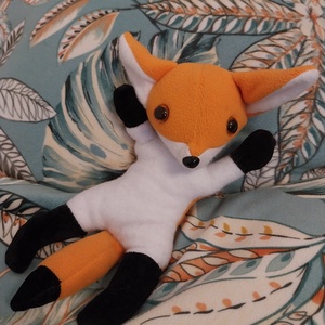 Rókakölyök 5.- cute fox cub - játék & sport - plüssállat & játékfigura - róka - Meska.hu