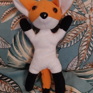 Rókakölyök 6.- cute fox cub - játék & sport - plüssállat & játékfigura - róka - Meska.hu