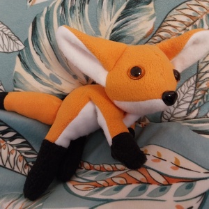 Rókakölyök 6.- cute fox cub - játék & sport - plüssállat & játékfigura - róka - Meska.hu