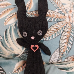 Lenke - újrahasznos vagány nyuszi - 100% recycled (X) - játék & sport - plüssállat & játékfigura - nyuszi - Meska.hu