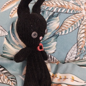 Lenke - újrahasznos vagány nyuszi - 100% recycled (X) - játék & sport - plüssállat & játékfigura - nyuszi - Meska.hu