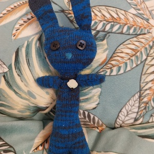 Ropi - újrahasznos vagány nyuszi - 100% recycled (X) - játék & sport - plüssállat & játékfigura - nyuszi - Meska.hu