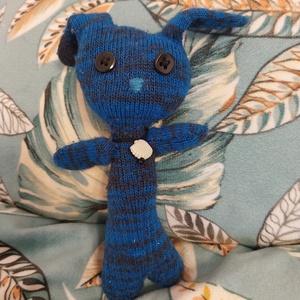 Ropi - újrahasznos vagány nyuszi - 100% recycled (X) - játék & sport - plüssállat & játékfigura - nyuszi - Meska.hu