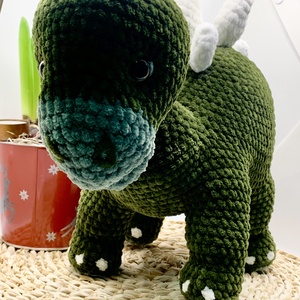 Horgolt dinoszaurusz, Játék & Sport, Plüssállat & Játékfigura, Plüss dínók, Horgolás, MESKA