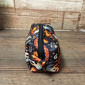 Halloween mintás tolltartó, vízálló - otthon & életmód - papír, írószer - tolltartó & ceruzatekercs - Meska.hu