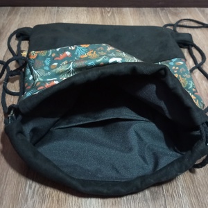 Erdei állatkás tornazsák - táska & tok - hátizsák - tornazsák, gymbag - Meska.hu