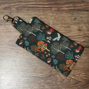 Erdei állatmintás zsebkendőtartó - táska & tok - pénztárca & más tok - zsebkendőtartó tok - Meska.hu