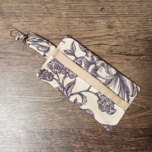 Kolibri és virág mintás vintage zsebkendőtartó - Meska.hu