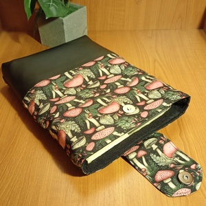 Rózsaszín gombamintás könyvtok - könyv & zene - könyvtok - Meska.hu