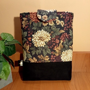 Őszi virágmintás könyvtok, Könyv & Zene, Könyvtok, Varrás, MESKA