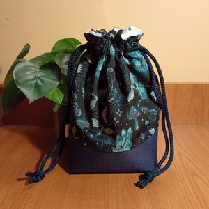 Szitakötő mintás tisztasági vagy uzsonnás zsák, Táska & Tok, Bevásárlás & Shopper táska, Kenyeres zsák, Varrás, MESKA