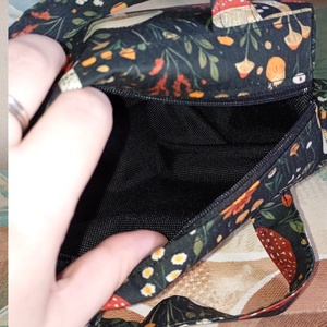 Gombamintás füles neszeszer - táska & tok - neszesszer - Meska.hu