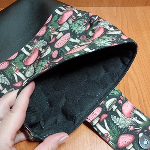 Rózsaszín gombamintás könyvtok - könyv & zene - könyvtok - Meska.hu