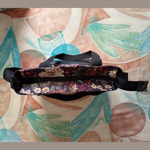 Őszi virágmintás válltáska - táska & tok - kézitáska & válltáska - válltáska - Meska.hu