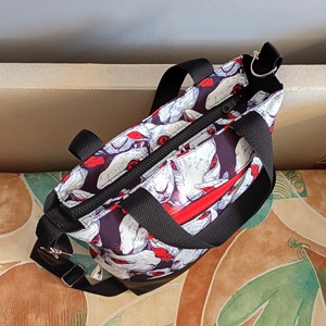 Vérnyúl mintás válltáska - táska & tok - kézitáska & válltáska - válltáska - Meska.hu