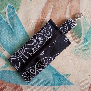 Mandala mintás zsebkendőtartó, Táska & Tok, Pénztárca & Más tok, Zsebkendőtartó tok, Varrás, MESKA