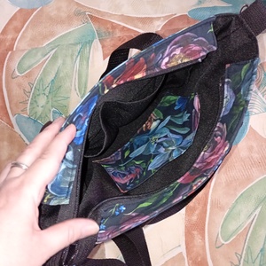 Barokk virágok válltáska - táska & tok - kézitáska & válltáska - válltáska - Meska.hu