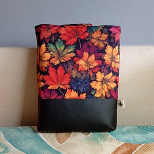 Őszi leveles mintás könyvtok - könyv & zene - könyvtok - Meska.hu