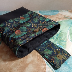 Elegáns levélmintás könyvtok - könyv & zene - könyvtok - Meska.hu