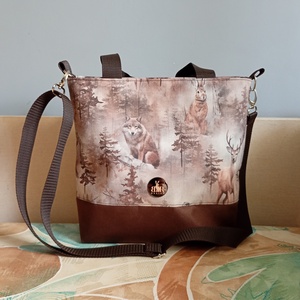 Erdei állatos válltáska, Táska & Tok, Kézitáska & válltáska, Válltáska, Varrás, MESKA