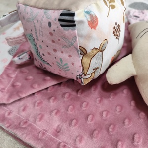 Takaró, babakocka és plüssnyuszi szett - baba - mama - babalátogató ajándékcsomag - Meska.hu