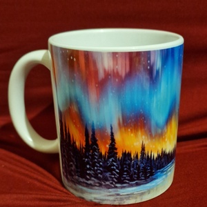 Dekor kerámia bögre Sarki Fény - otthon & életmód - konyhafelszerelés, tálalás - tálalás - bögre & csésze - Meska.hu