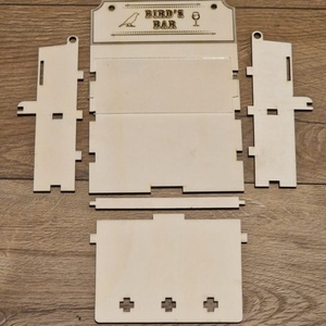 MADÁRBÁR, madáretető fából. - otthon & életmód - ház & kert - madáretető & itató - Meska.hu