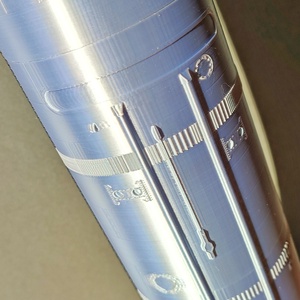 Spacex Starship v2 3d model, 52 cm magas! 1:100 méretarányú. - művészet - makett, modell - Meska.hu