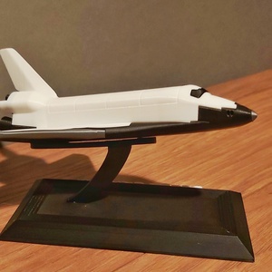 A legendás Űrsikló, a Space Shuttle 1:220 arányú modellje.  - művészet - makett, modell - Meska.hu