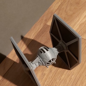 Birodalmi vadászgép, TIE fighter.  - művészet - makett, modell - Meska.hu