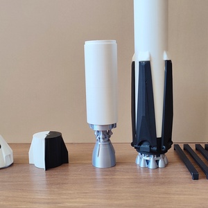 SpaceX Falcon 9 és Crew dragon 3d model.  - Meska.hu