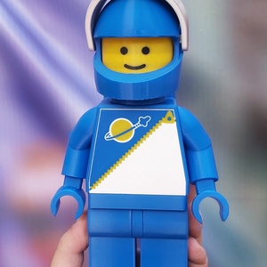 LEGO inspirálta Classic space űrhajós figura. 5x-ös méretben!, Otthon & Életmód, Dekoráció, Dísztárgy, Szobrászat, Fotó, grafika, rajz, illusztráció, MESKA