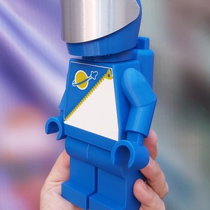 LEGO inspirálta Classic space űrhajós figura. 5x-ös méretben! - otthon & életmód - dekoráció - dísztárgy - Meska.hu