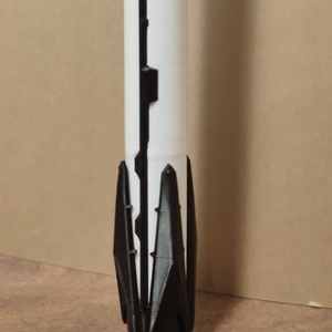 Axiom -4, Kapu Tibor, új, rszletesebb verzió!  SpaceX Falcon 9 és Crew dragon 3d model.  - művészet - makett, modell - Meska.hu