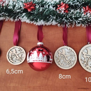 Lézervágott karácsonyfadísz 30 választható dizájn - karácsony - karácsonyi lakásdekoráció - karácsonyfadíszek - Meska.hu